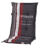 Madison Hochlehnerauflage G 148 Storage Red Gartenstuhl Kissen UV-beständig Bild 2