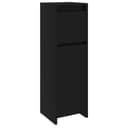 furnicato Badezimmerschrank Schwarz Holzwerkstoff Bild 2