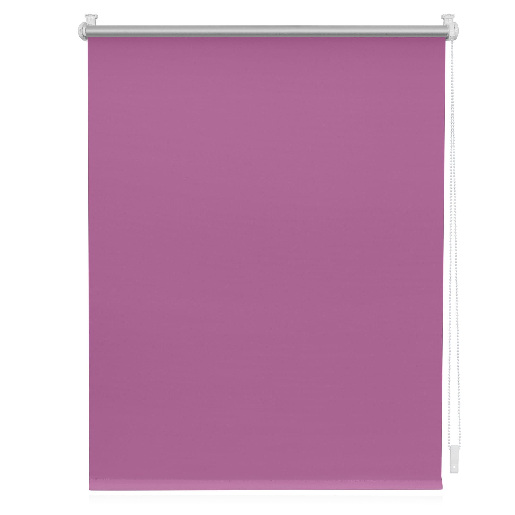 LICHTBLICK ORIGINAL Klemmfix Thermo-Rollo Fuchsia 100% Verdunkelung - Bild 2