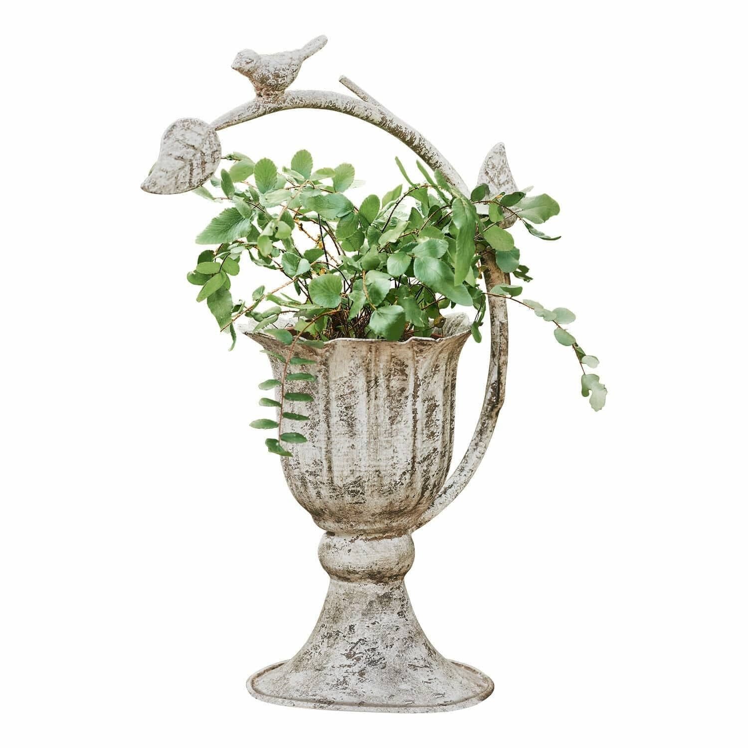 Mirabeau Übertopf Laria antikcreme Shabby-Chic Eisen - Bild 2