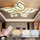 LETGOSPT Deckenleuchte Blumenförmiges Design LED Dimmbar Fernbedienung Bild 2