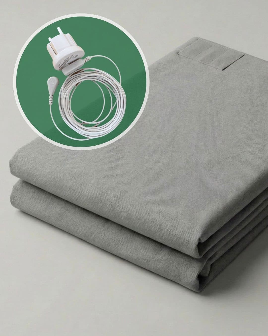 Spannbettlaken Erdungslaken DELUXE 3er Set Bio-Baumwolle Silberfäden - Bild 2