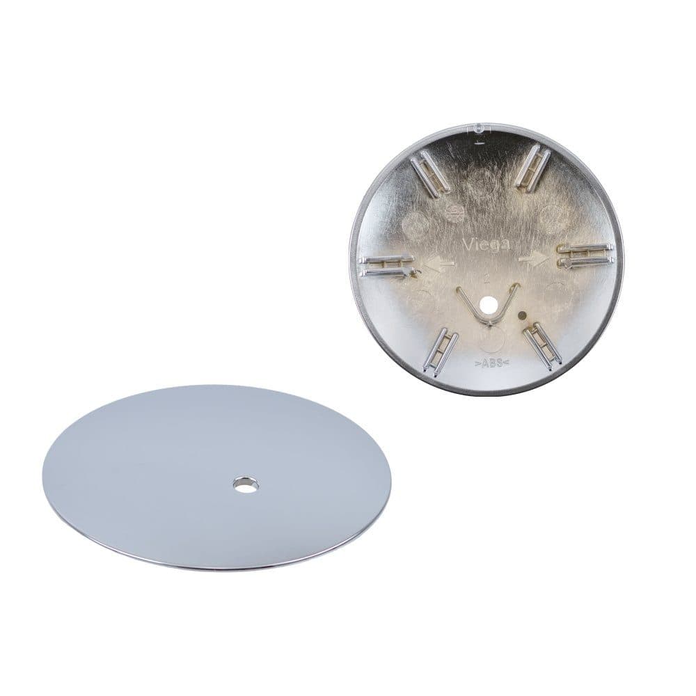 Viega Tempoplex 6956.0 Abdeckhaube D=120mm Verchromt für DW-Ablauf