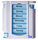 VABIONO Pillendose Wochendosierer 5 St. BPA-frei Bild 2