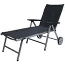 Beautissu Handtuch XL Frottee Gartenliege Anthrazit Bild 2