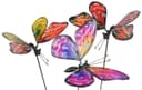 Denk Gartenstecker 3er Set Schmetterlinge Achat Bunt Metall Bild 2