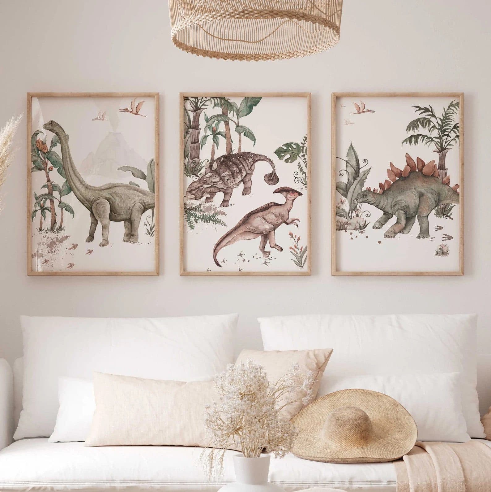 WANDKIND Poster Dinosaurier 3er Set P806 Bunt - Bild 2