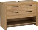 HOME AFFAIRE Waschbeckenunterschrank Satori Eiche Natur Bild 2