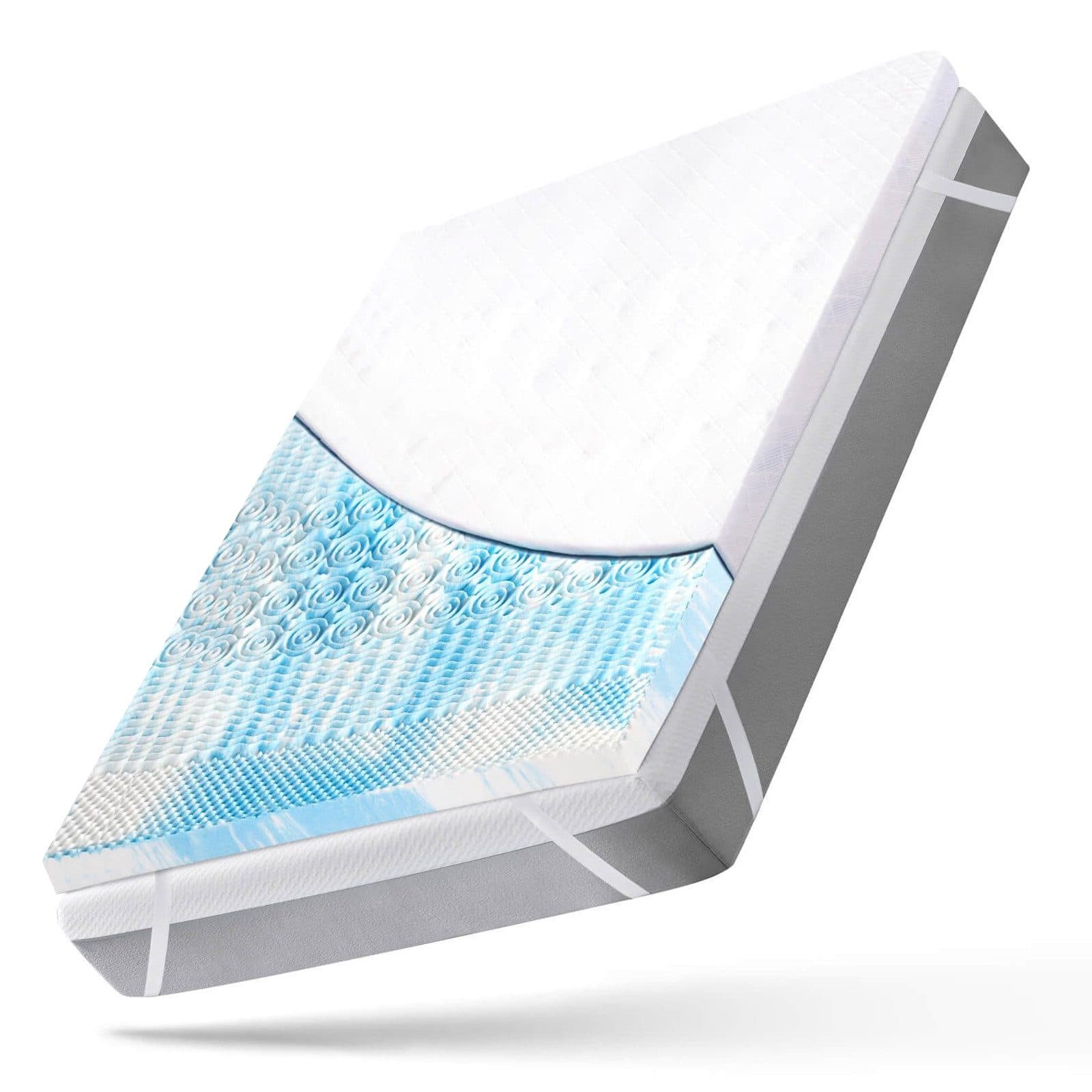 Wenta Gel-Memory-Schaum Topper 5-Zonen Druckentlastung - Bild 2