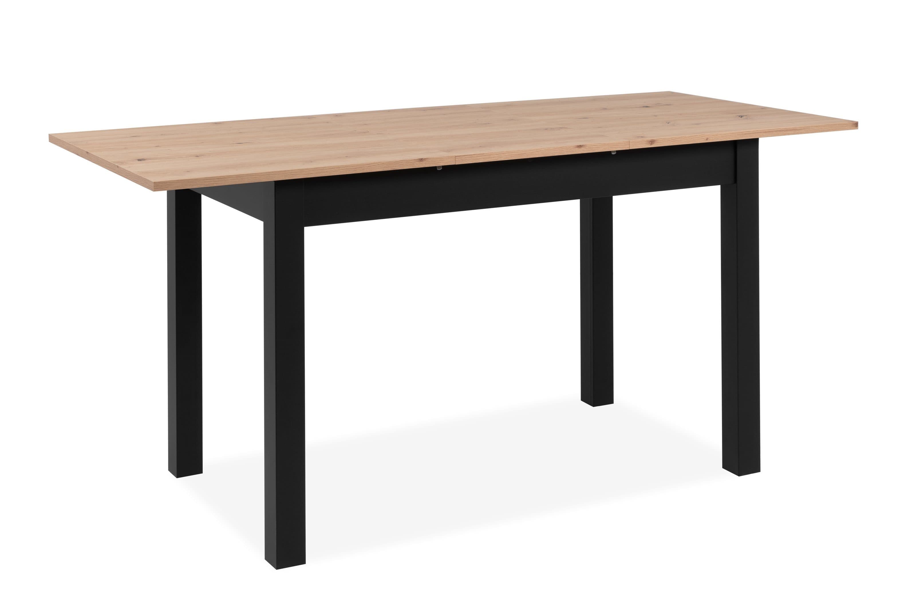 freiraum Esstisch Coburg Ausziehbar Artisan Eiche Schwarz - Bild 2