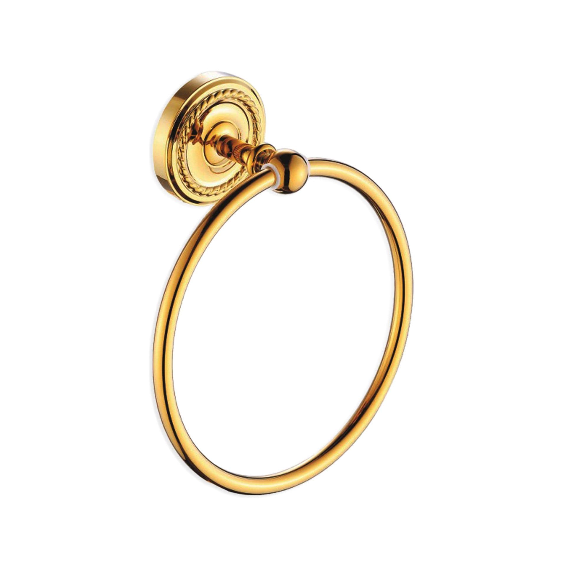 Belle Arti Handtuchhalter Luxus Messing Gold Poliert
