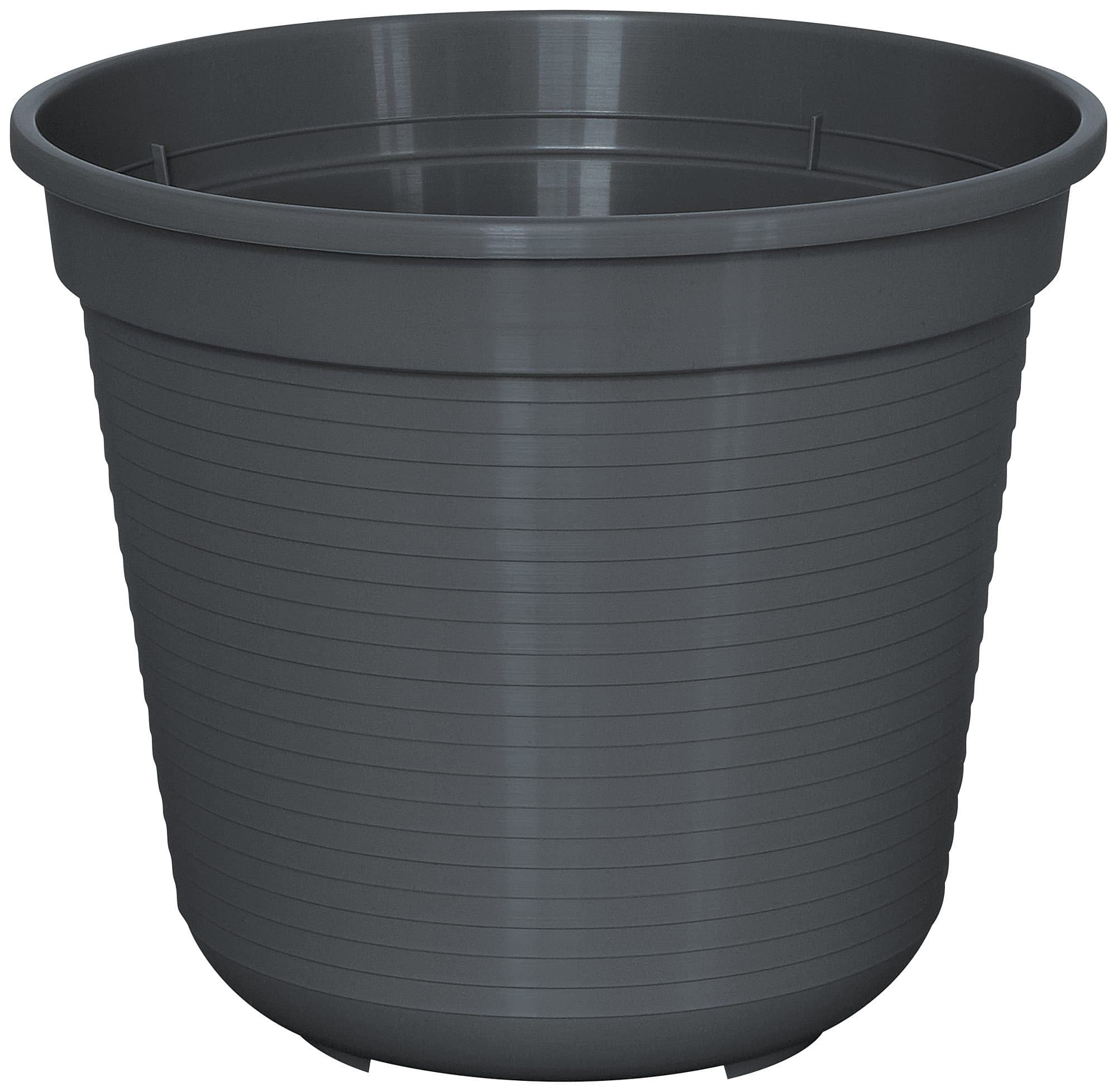 Geli Blumentopf Standard Anthrazit Kunststoff