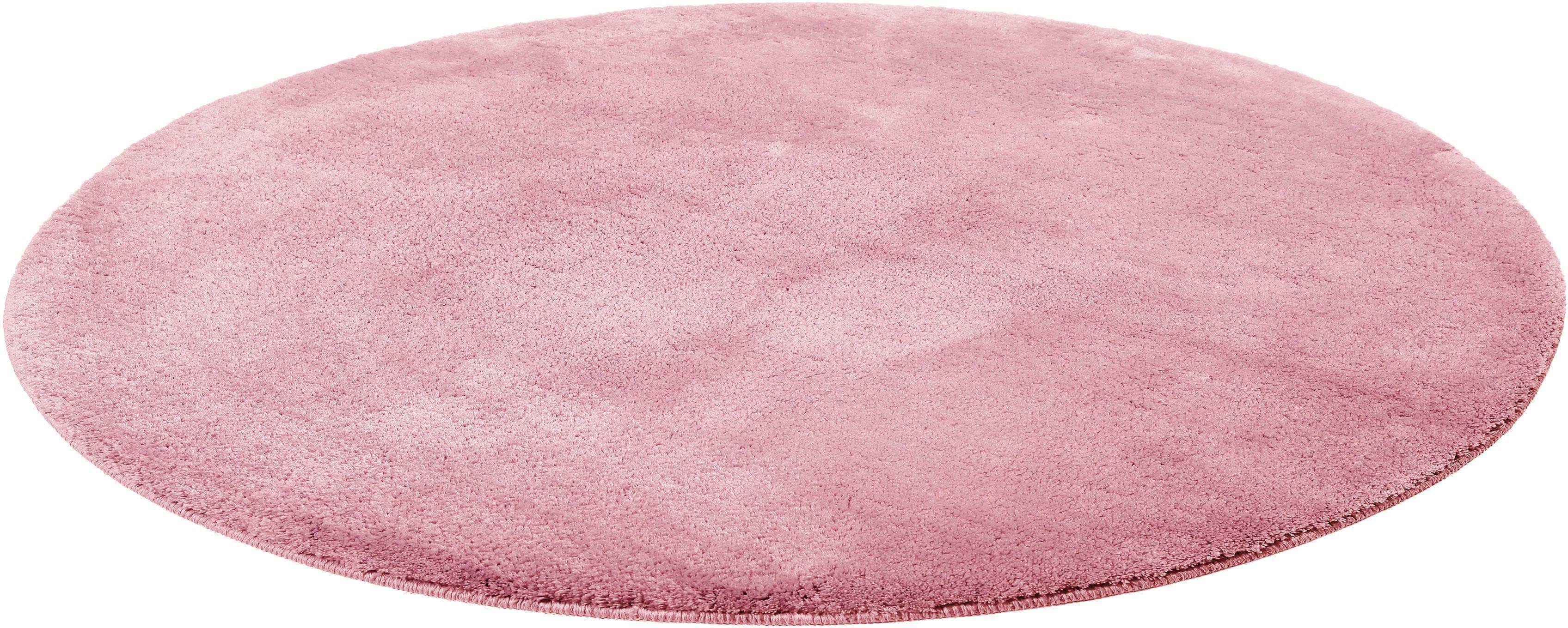 Wecon home Basics Badematte Joris Rosa Rund 20mm Florhöhe - Bild 2