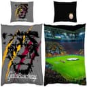 BERONAGE Wende-Bettwäsche Galatasaray Istanbul Grau/Grün 100% Baumwolle Bild 2
