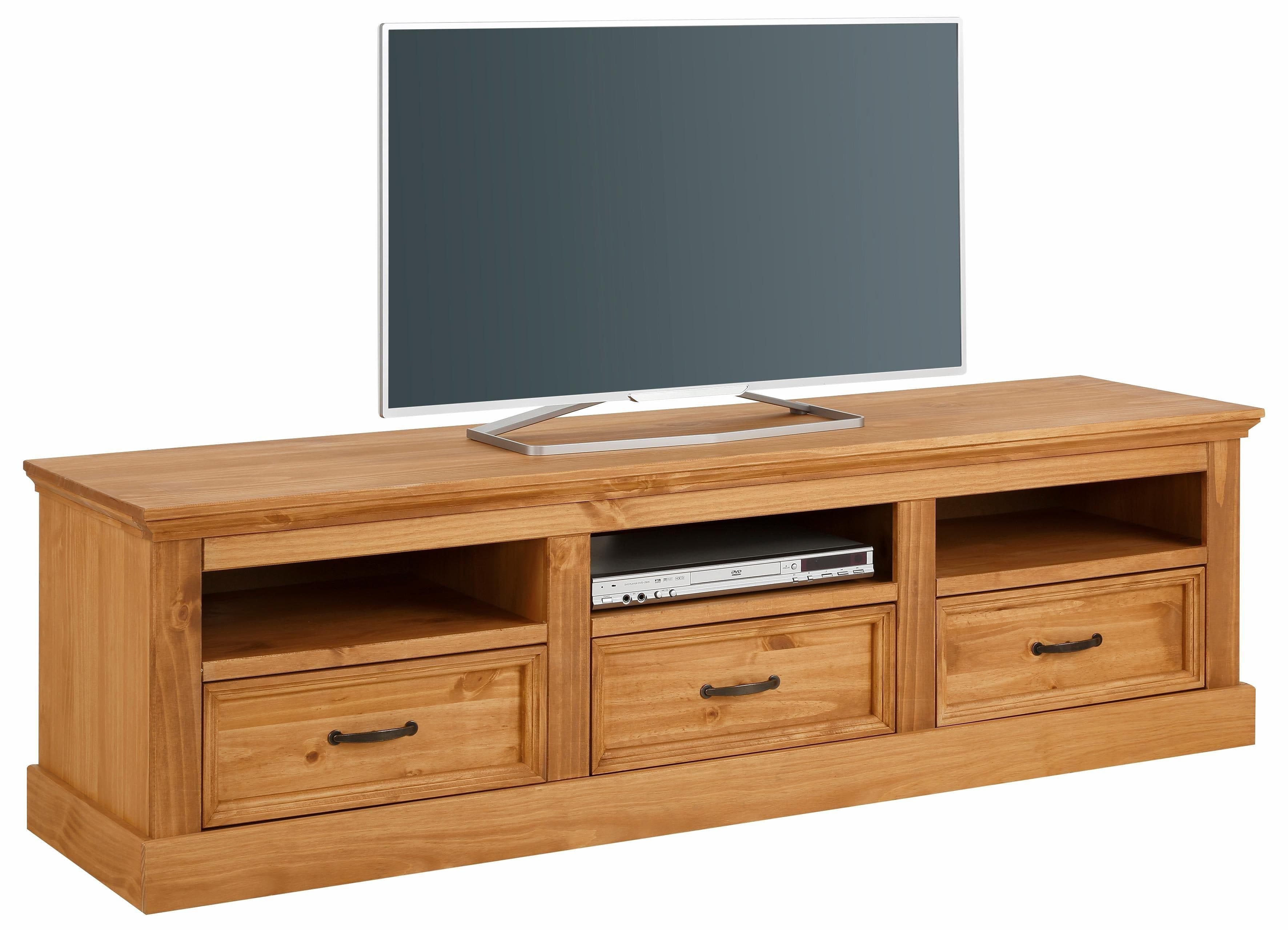 OTTO home Lowboard Selma TV-Kommode 3 Schubkästen Landhauslook - Bild 2