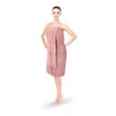 Bestlivings Saunatuch Damen Rosa Flauschig mit Gummizug Bild 2