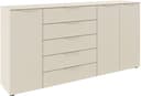 RAUCH FLIPP Schubkastenkommode Beige mit Soft-Close Bild 2