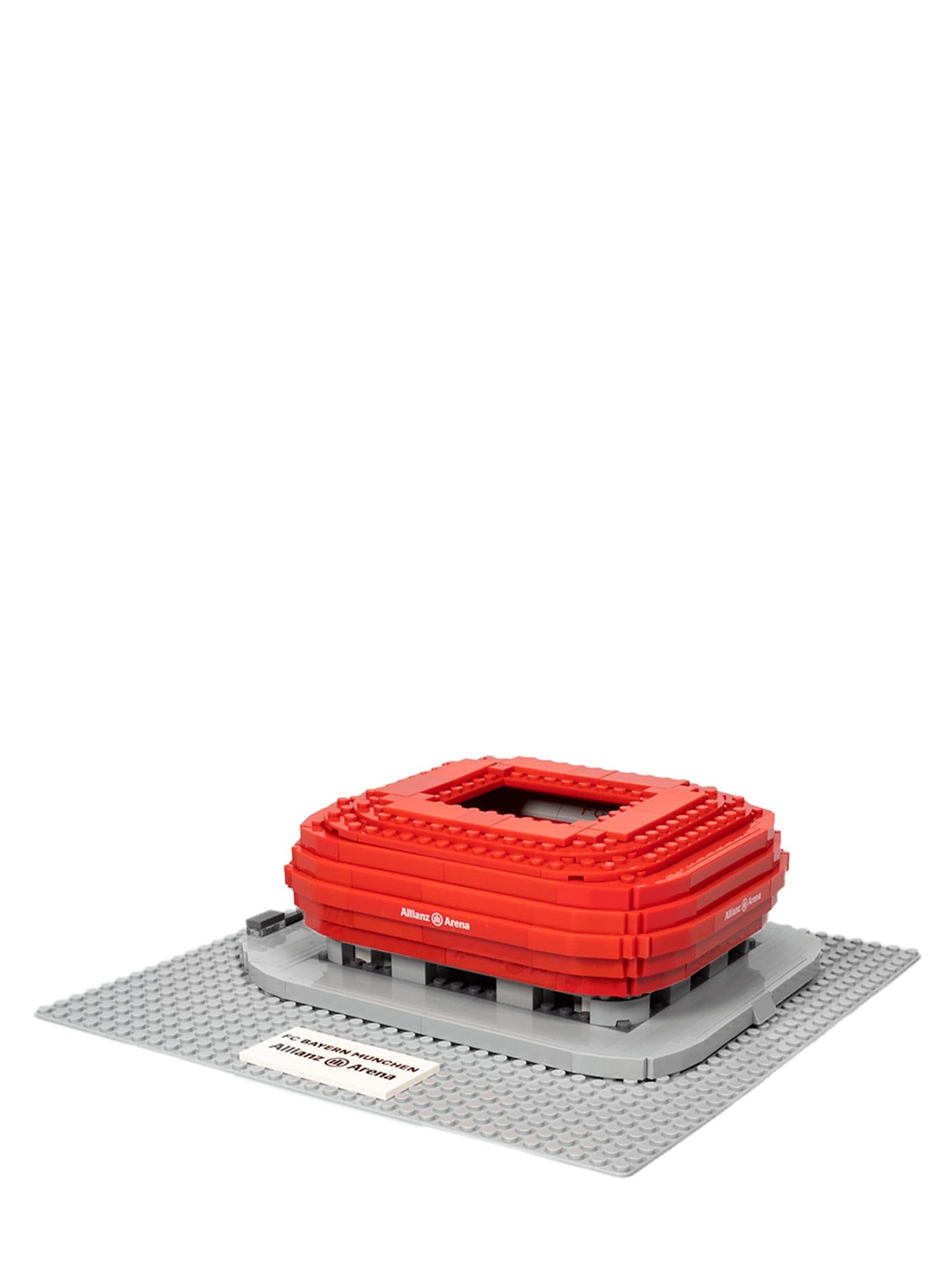 FC Bayern München Klemmbausteine Arena Kinder Bauspielzeug Rot - Bild 2