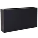 VIVANNO Pflanzkübel Fiberglas Anthrazit Matt Modern Bild 2