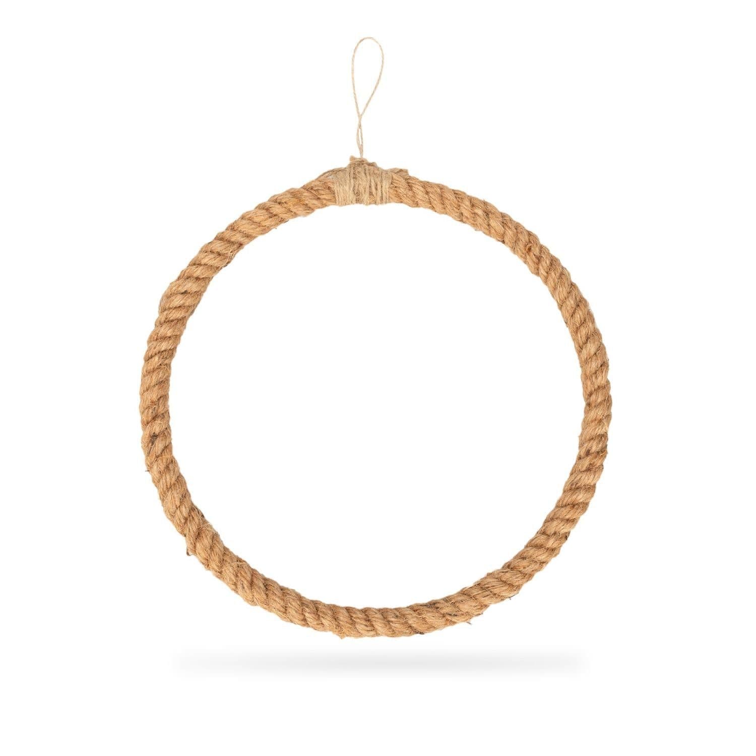 NaDeco Metallring mit Jute umwickelt Deko-Bastelring - Bild 2