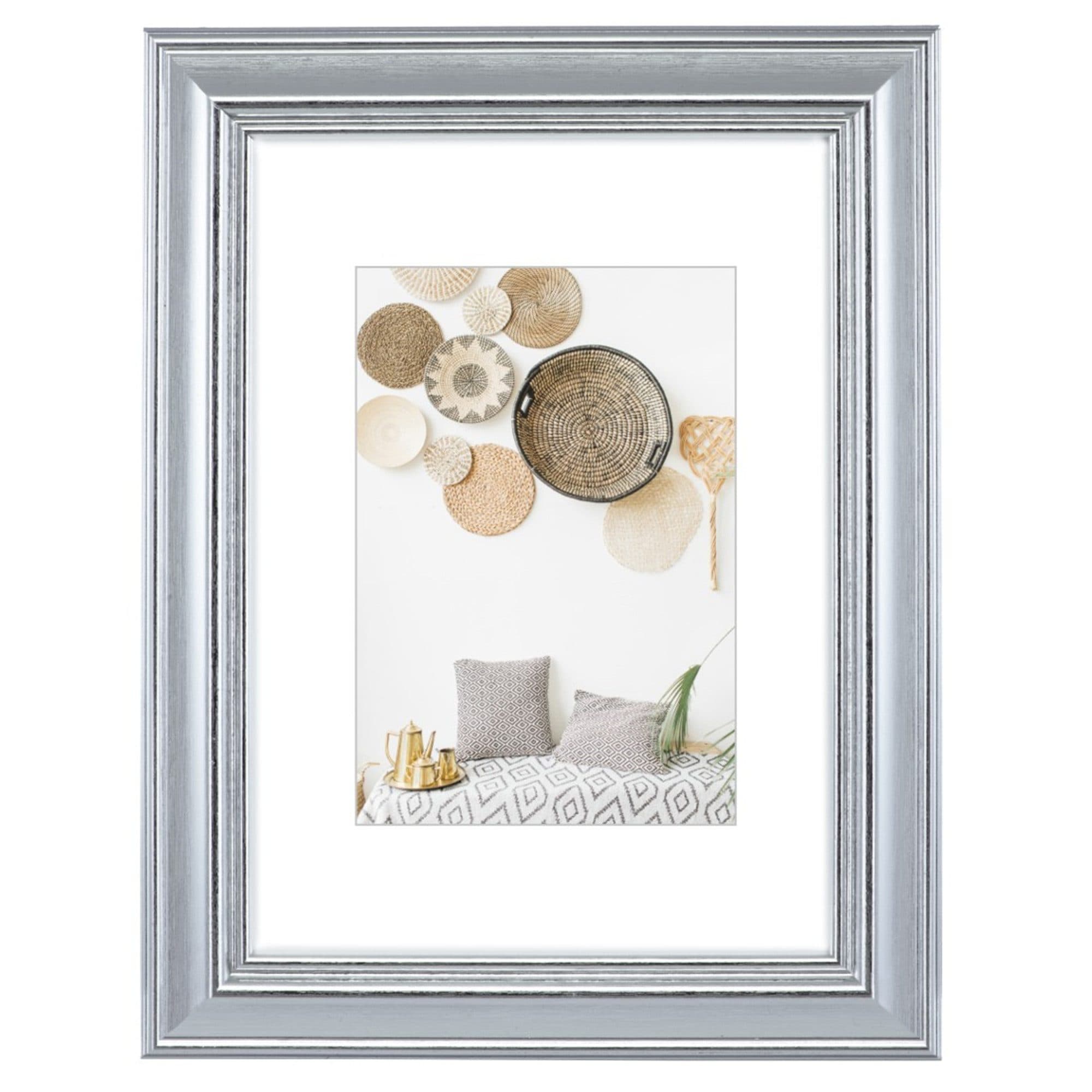 Hama Bilderrahmen Kunststoff Lobby Silber Retro-Look - Bild 2