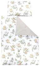 TupTam Kinderbettwäsche Wendebettwäsche Gemustert Braun/Grün/Blau Bild 2