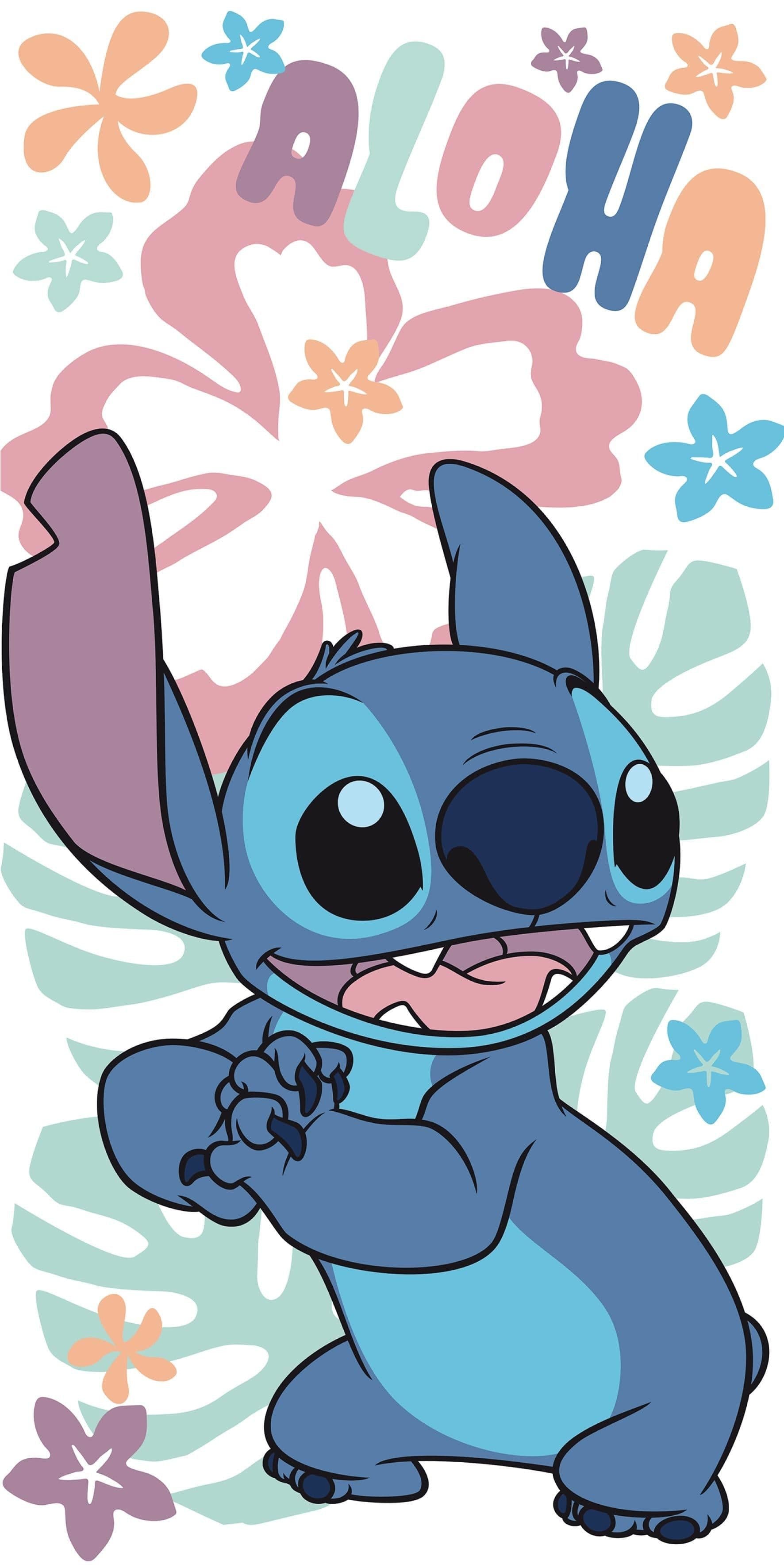Lilo & Stitch Badetuch Disney 100% Baumwolle 70x140cm