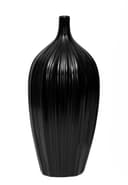 trends for living Dekovase Tischvase Keramik Modern Schwarz Bild 2