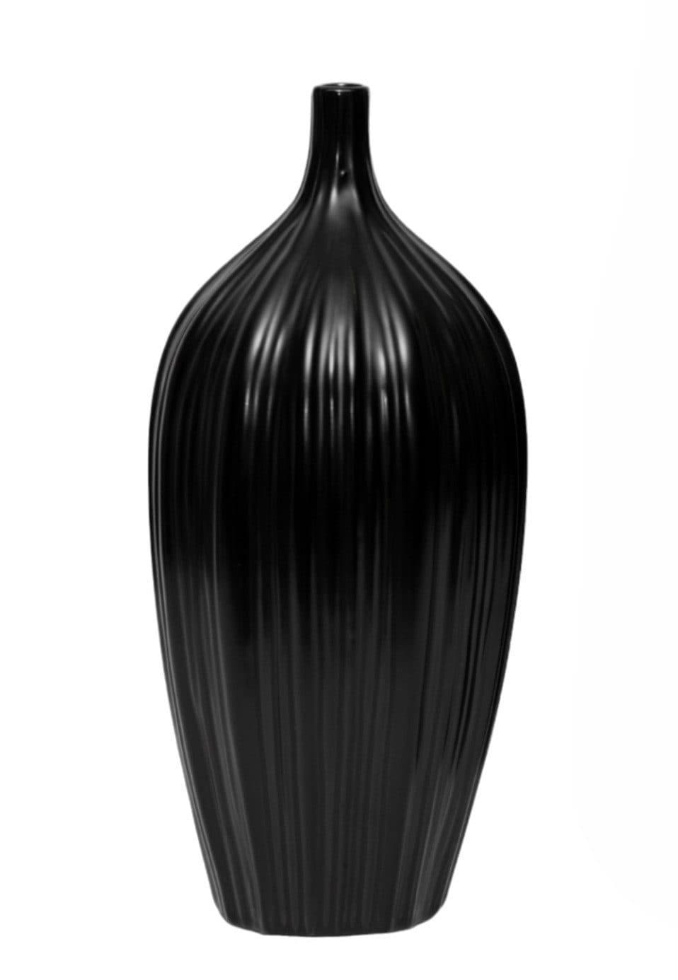 trends for living Dekovase Tischvase Keramik Modern Schwarz - Bild 2