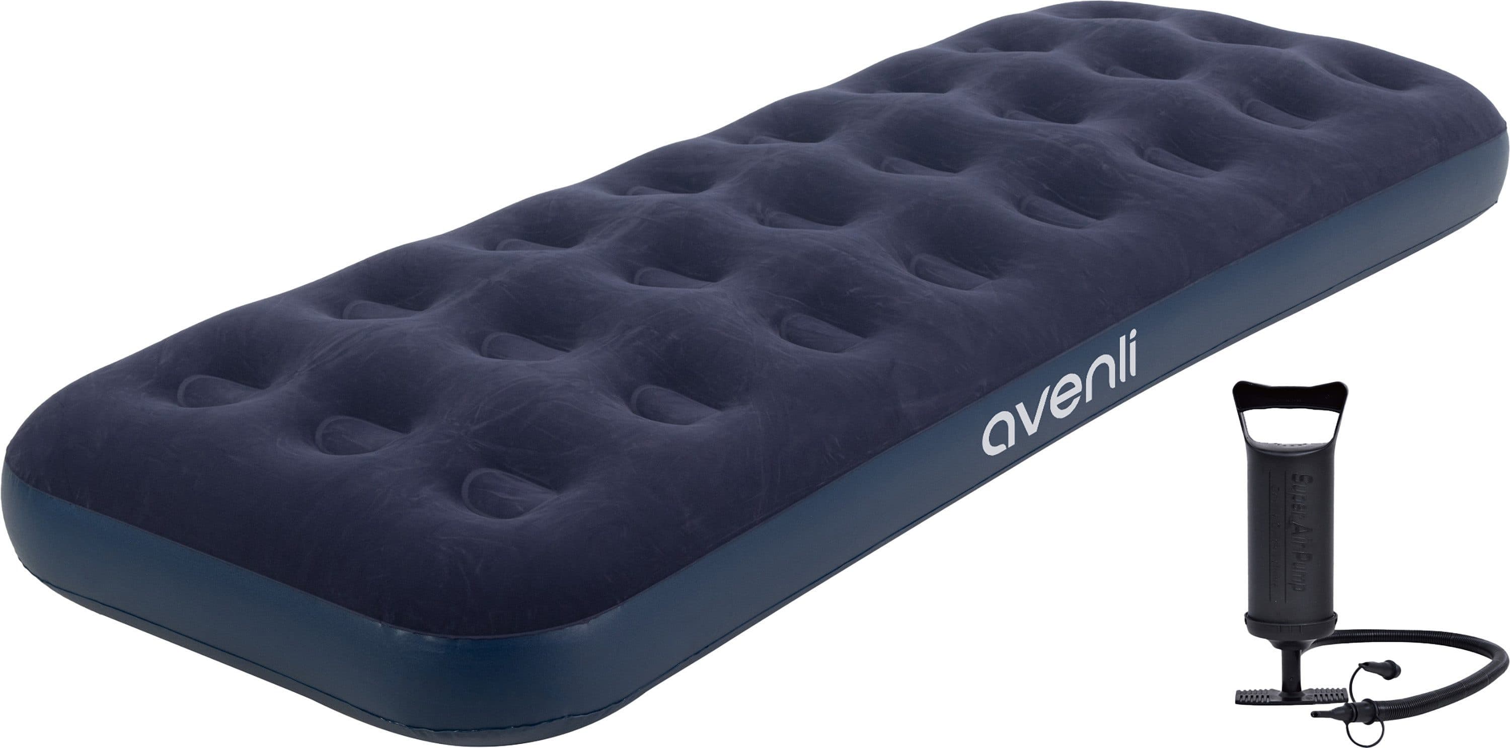 Avenli Luftmatratze mit Pumpe blau 191x73x22cm - Bild 2