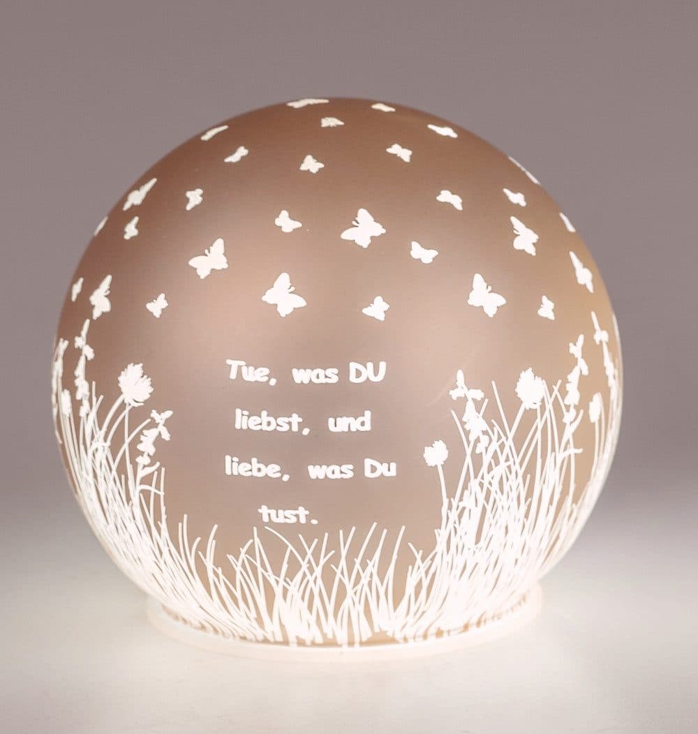 formano LED Dekolicht Kugel Rose 10cm/12cm - Tue was du liebst