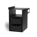 BURNHARD® Einbauregal FRED 30 cm Schwarz für Big FRED Grill Bild 2