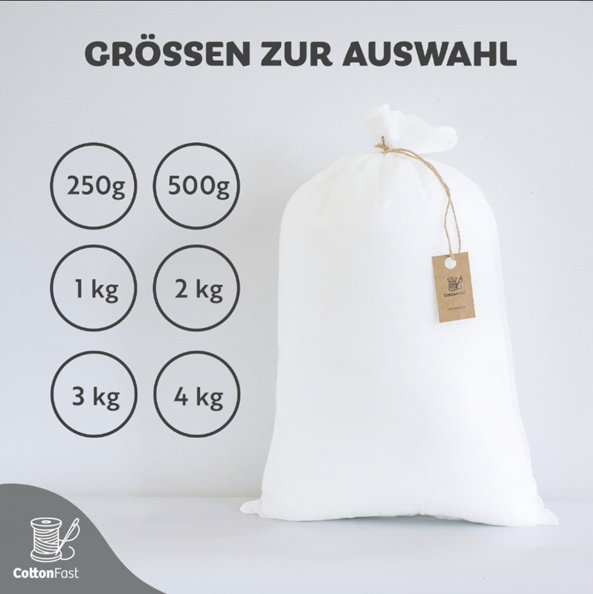 Loolay Kissenfüllung Füllwatte Silikonkugeln Antiallergisch Waschbar
