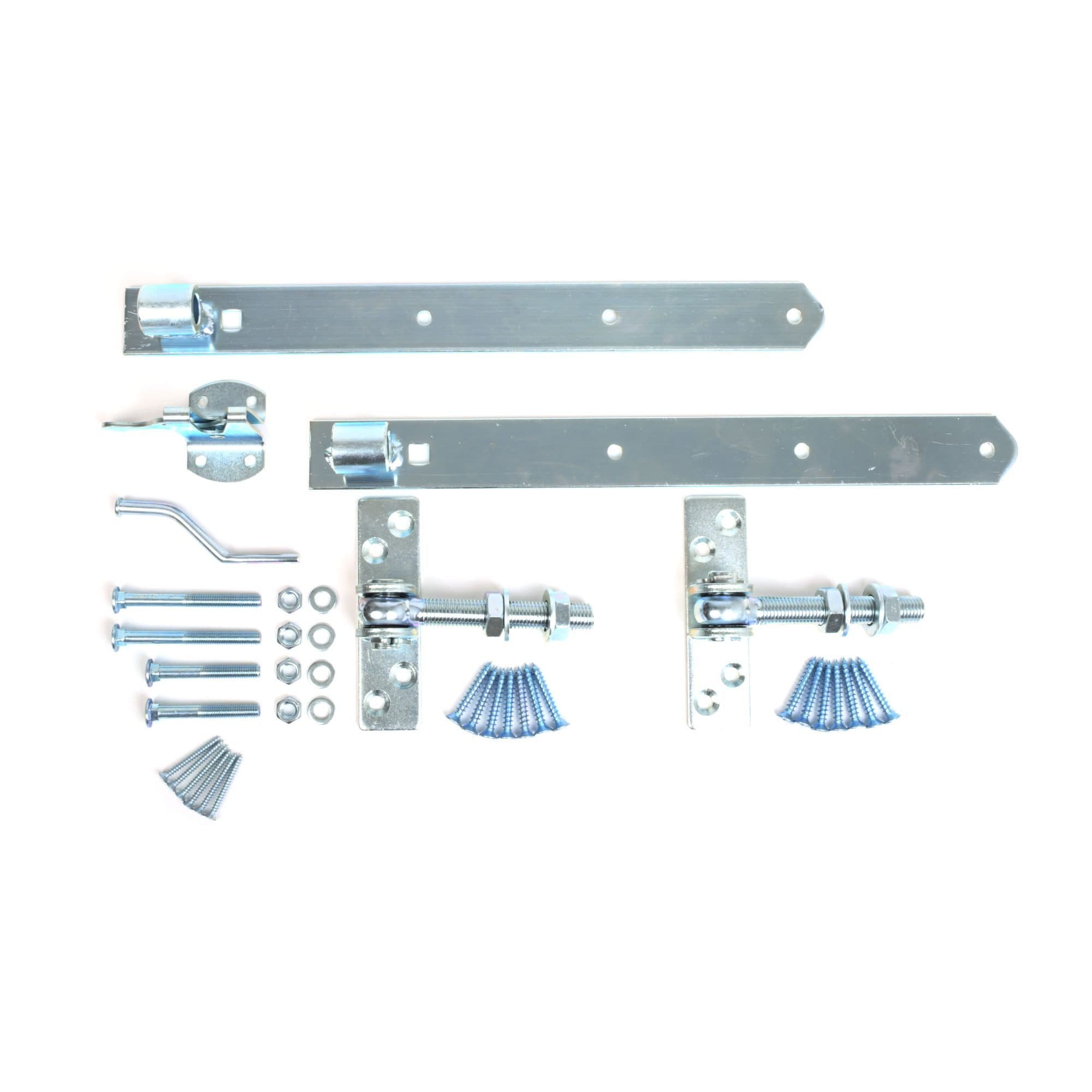 ROG-Gardenline Ladenband Set 2x verstellbar + Gartentorfalle verzinkt - Bild 2
