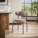 Sitheim-Europe Esszimmerstuhl Round 2er Set Beige Modern Bild 2