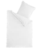 Optidream Bettwäsche Set Renforcé 135x200 Baumwolle Weiss 2-teilig Bild 2