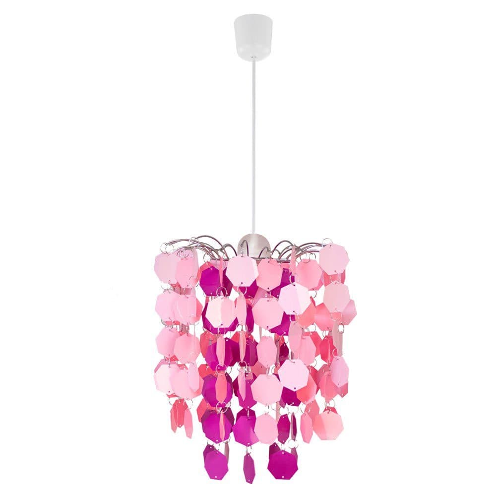 etc-shop LED Pendelleuchte Rosa RGB Farbwechsel Dimmbar - Bild 2