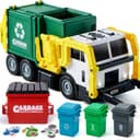 JOYIN Spielzeug-Müllwagen mit Lichtern und Sound - 40cm Bild 2