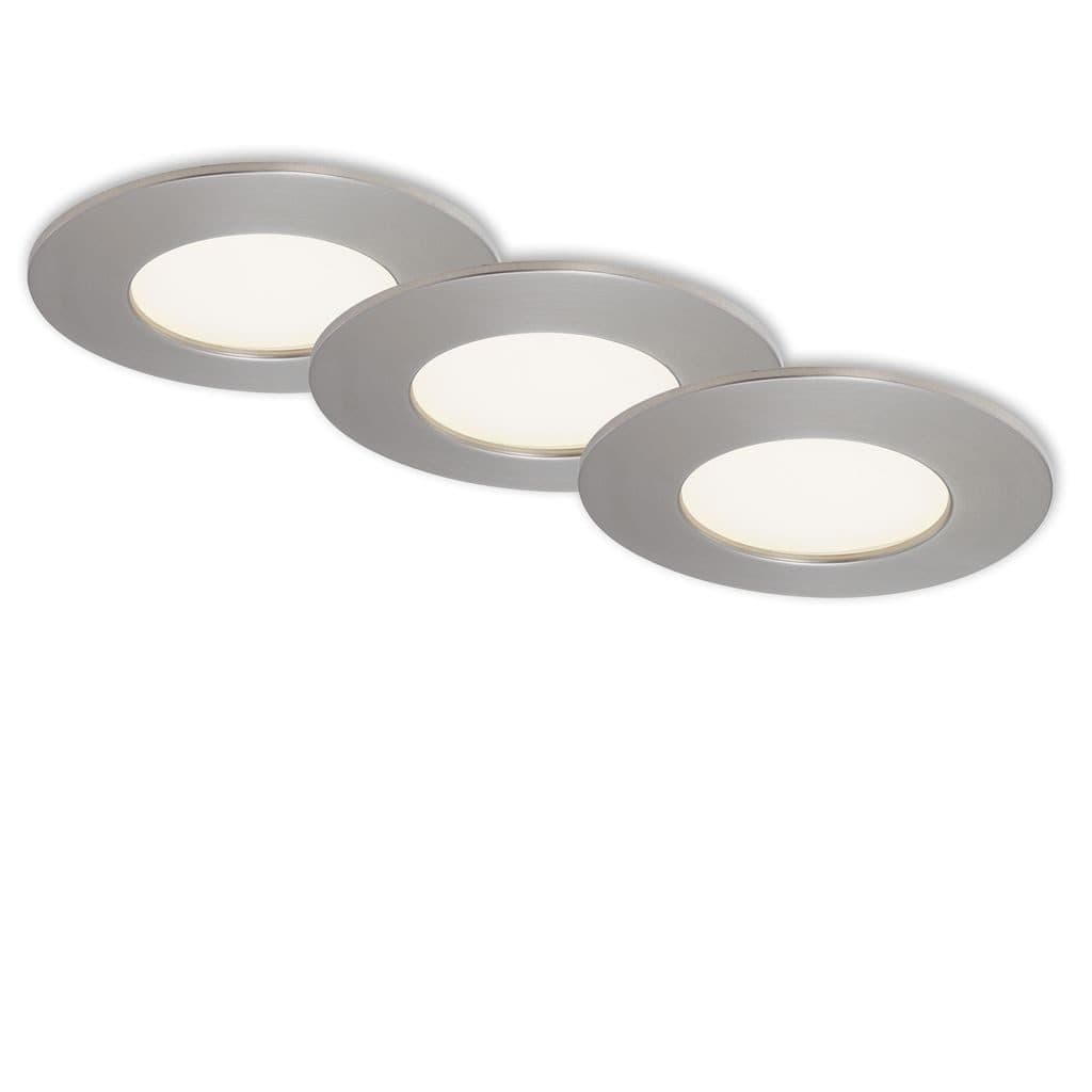 Briloner Leuchten LED Einbauleuchte FLAT IN 85x30mm Silber - Bild 2
