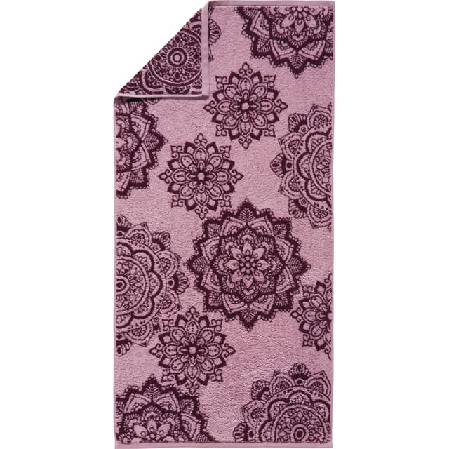 Erwin Müller Bühl Handtuch 4er-Pack: Jacquard-Motiv, Frottier, Zweifarbig