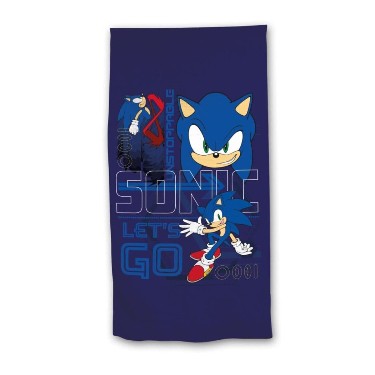Sonic The Hedgehog Strandtuch Mehrfarbig - Bild 2