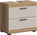 welltime Waschbeckenunterschrank SIENA 60cm 2-Türer mit Siphonausschnitt Bild 2