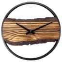 NEXTIME Wanduhr 3264BR Massivholz 30 cm Bild 2