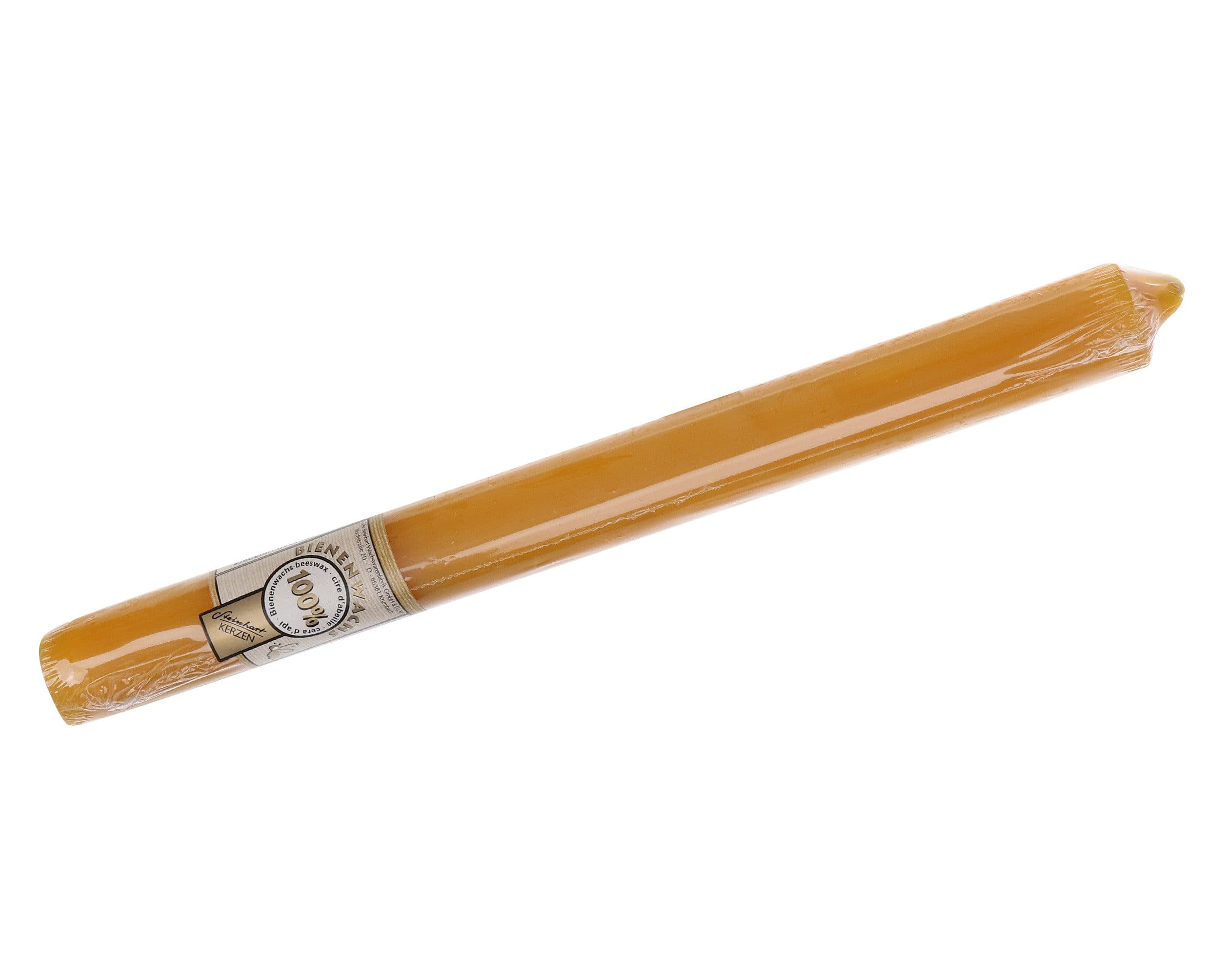 Steinhart Kerzen Bienenwachs Leuchterkerzen 100% Bienenwachs 230 x Ø 21 mm, 9 Stück