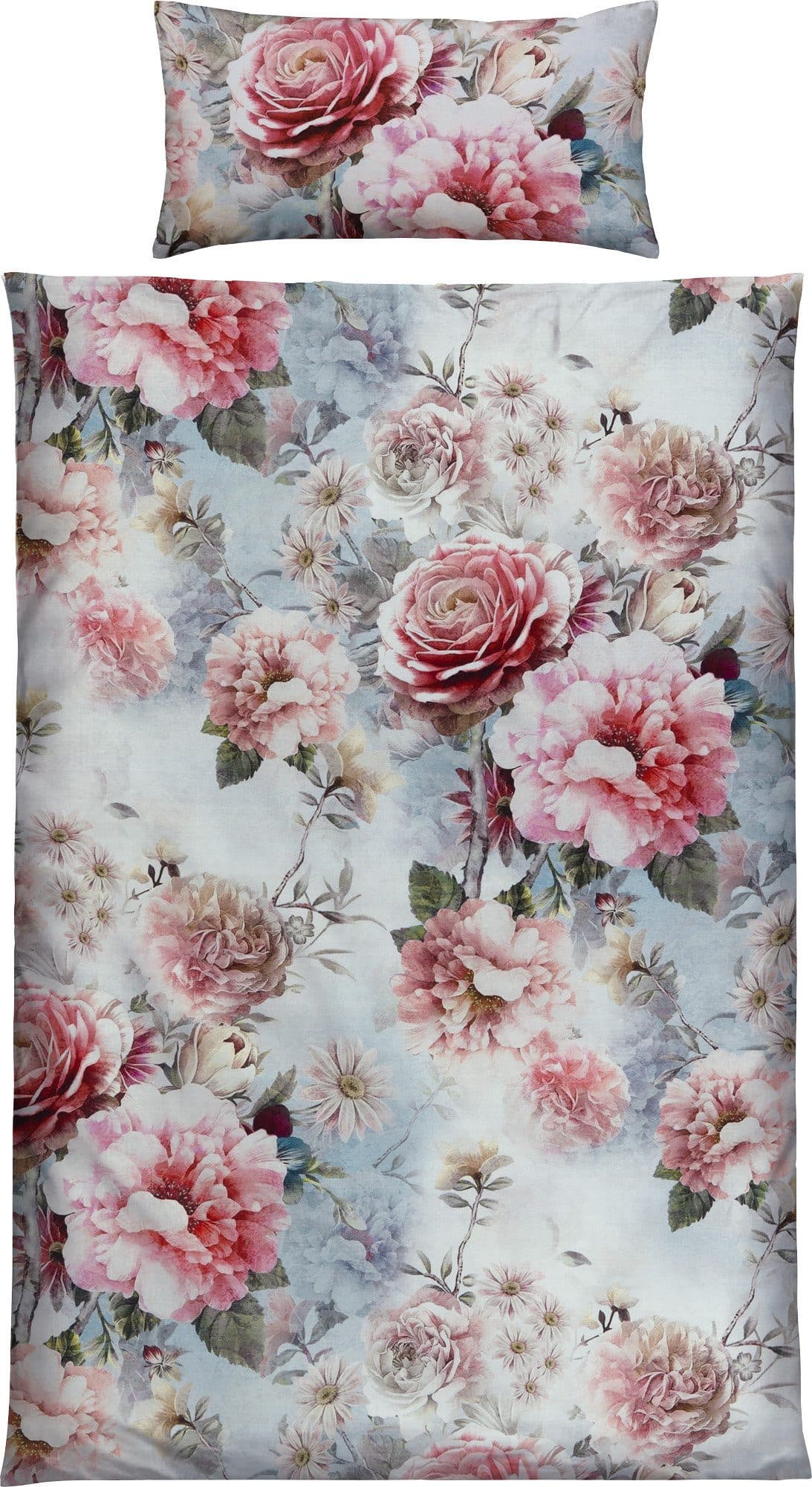 Erwin Müller Bettwäsche Mako-Satin Blumen - Bild 2