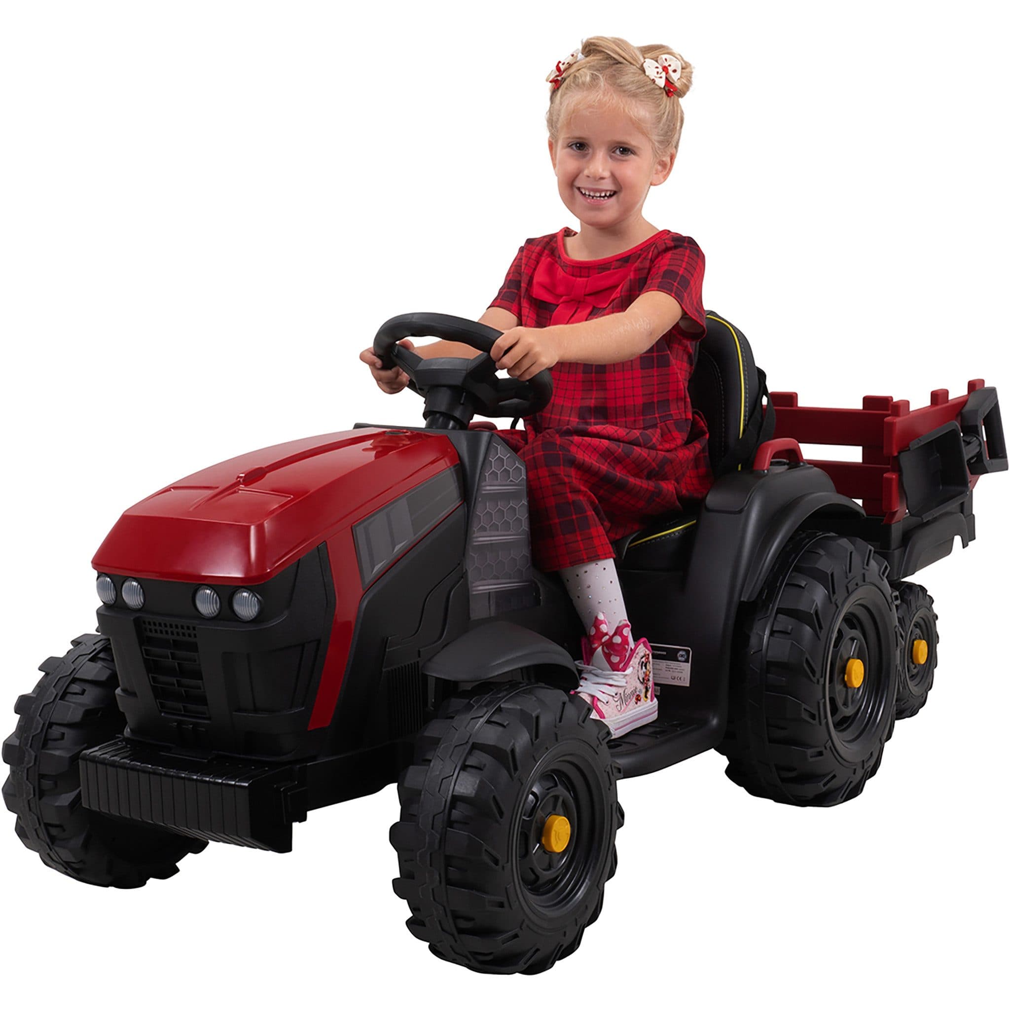 Actionbikes Motors Elektro-Kindertraktor mit Anhänger & Fernbedienung - Bild 2