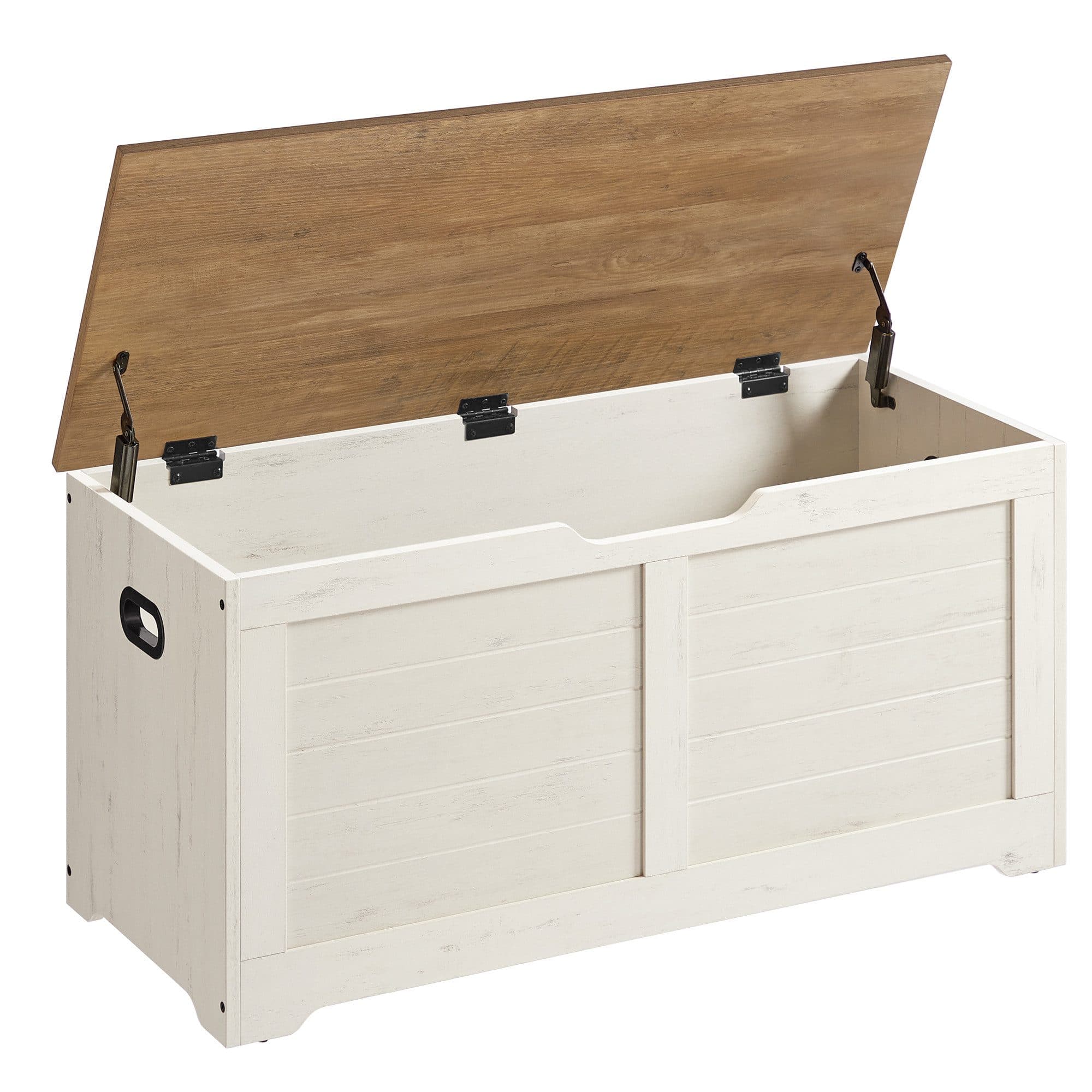 VASAGLE Sitzbank, Spielzeugtruhe, 80/100 x 40 x 46 cm - Bild 2
