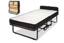 BedBox Gästebett Klappbett Federkern Matratze 90 x 200 cm mit gepolstertem Kopfteil Bild 2