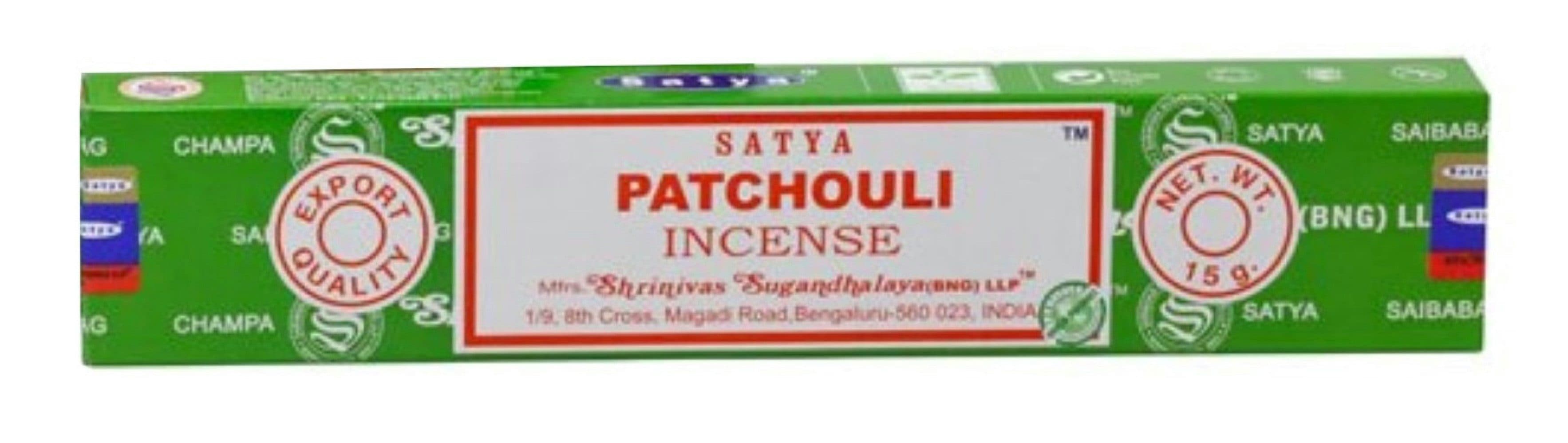 Satya Incense Räucherstäbchen Patchouli 15gr