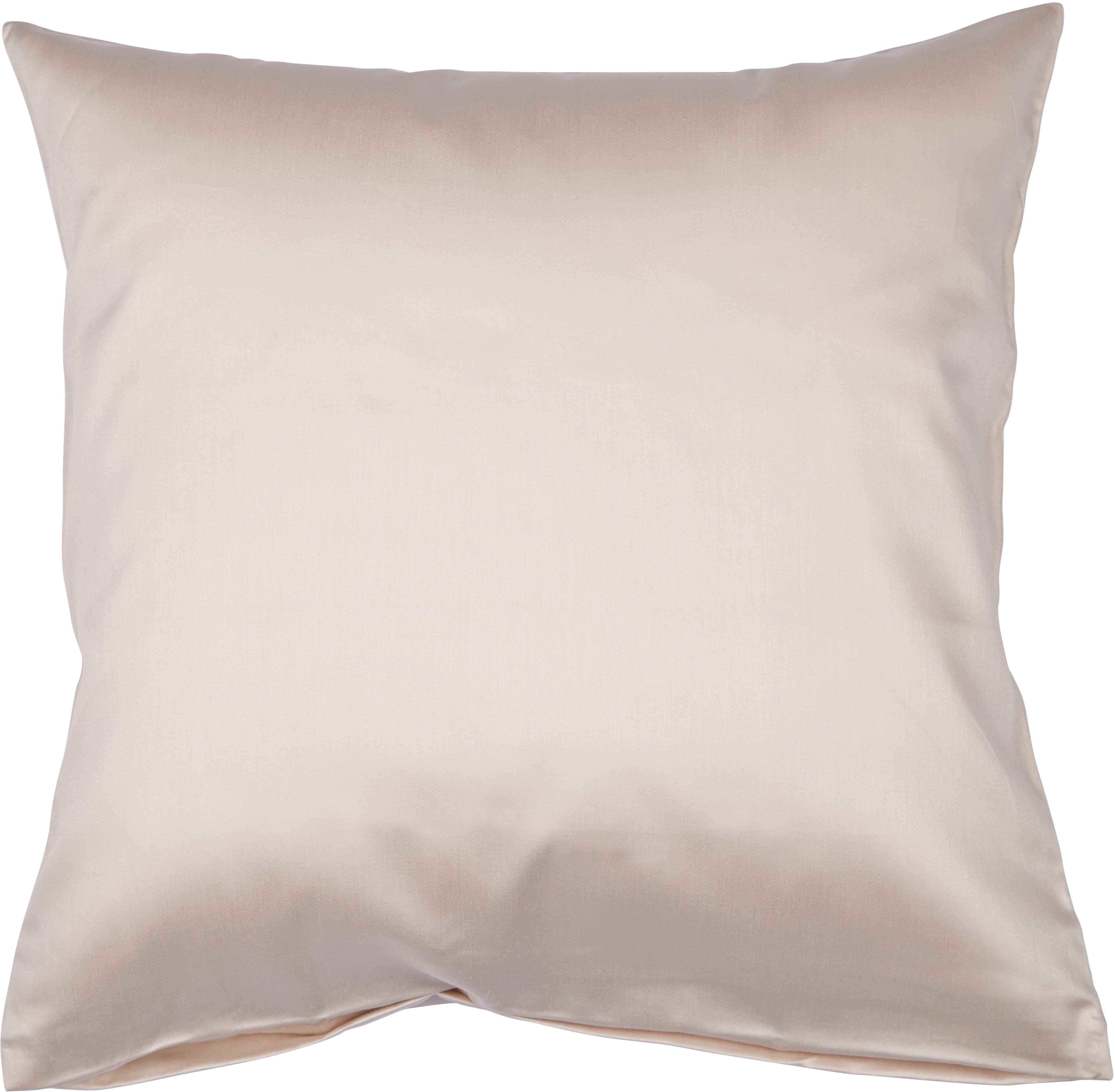 Kissenbezug JANINE Mako Satin Beige 80x80 cm - Bild 2